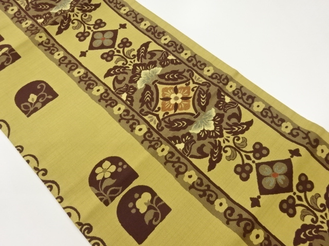 JAPANESE NAGOYA OBI / WOVEN BUTTERFLY